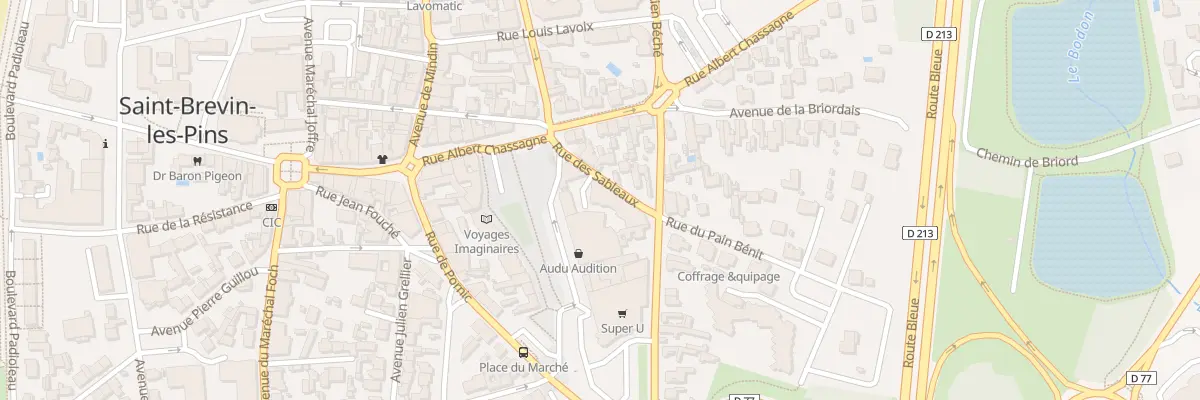 Plan du 6 Rue des Sableaux à Saint-Brevin-les-Pins
