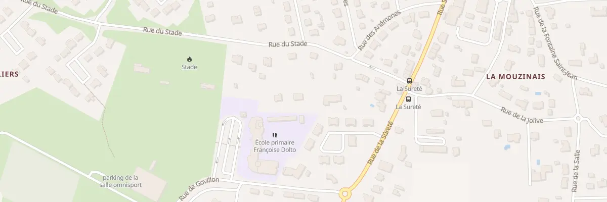 Plan du 13 Rue du Stade à Missillac