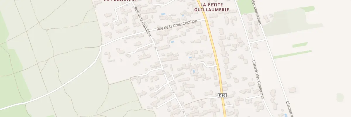 Plan du 139 Rue de la Frandière à Barbâtre