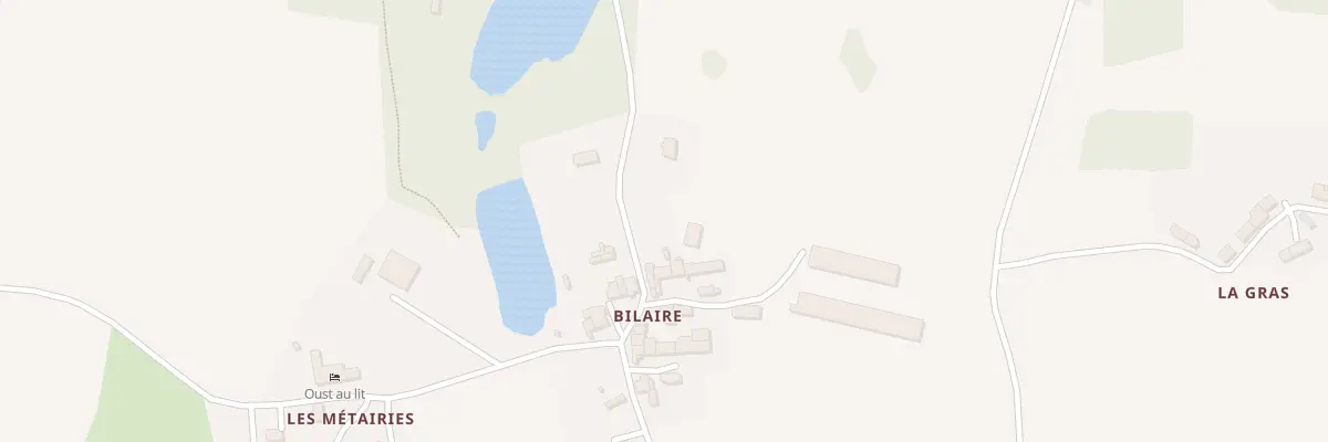 Plan du 32 Bilaire à Saint-Vincent-sur-Oust