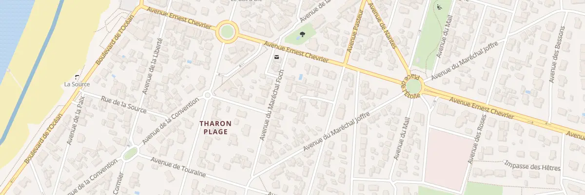 Plan du 57 Av Foch à Saint-Michel-Chef-Chef