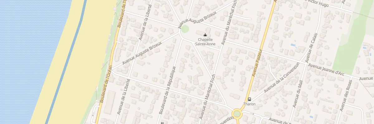 Plan du 37 Bd de la République à Saint-Michel-Chef-Chef