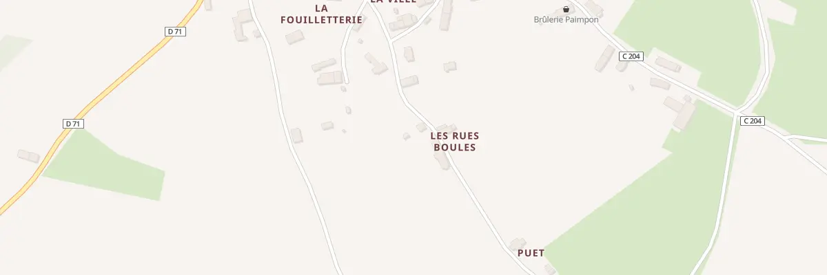 Plan du 5710 Le Cannee à Paimpont