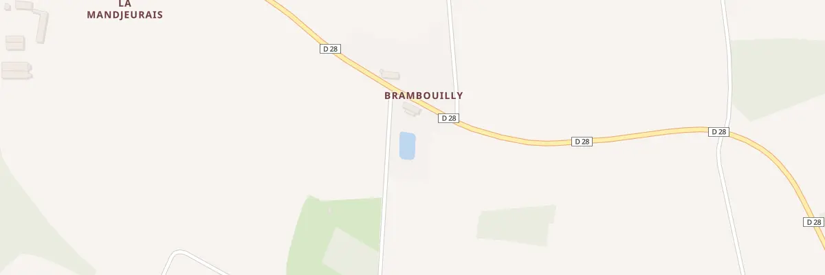 Plan du 5340 Brambouillie à Créhen