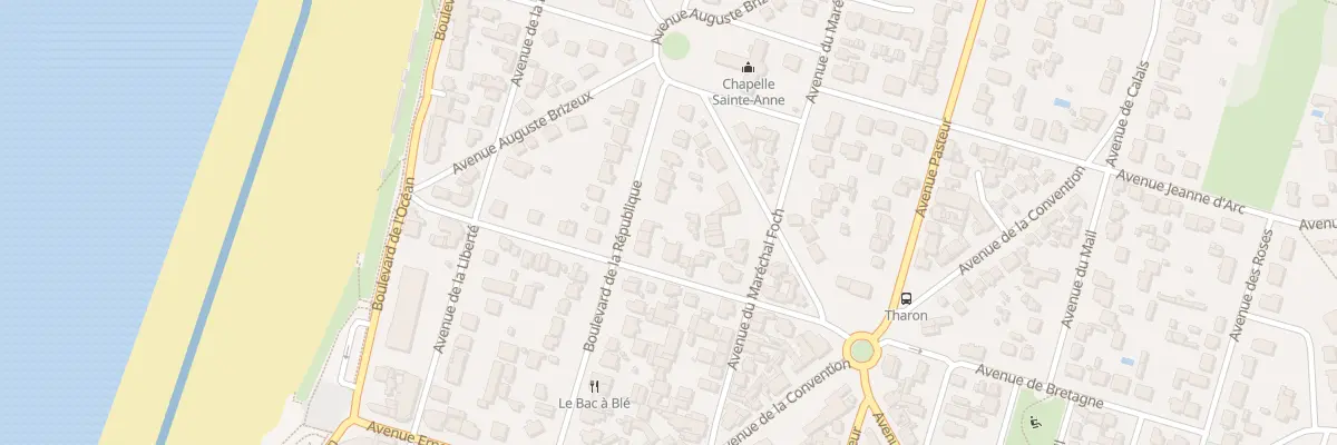 Plan du 45 Bd de la République à Saint-Michel-Chef-Chef