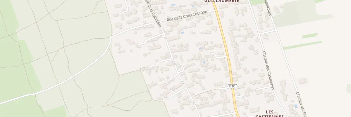 Plan du 141 Rue de la Frandière à Barbâtre