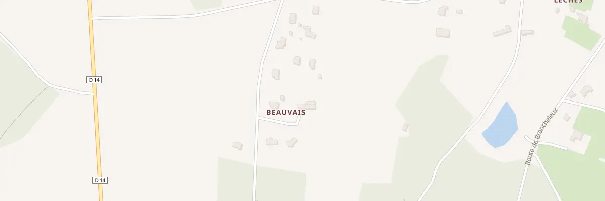 Plan du 6229 Beauvais à Allaire