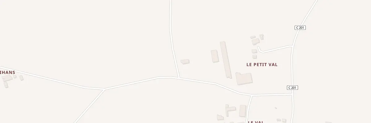 Plan du 5492 Le Val à Muel