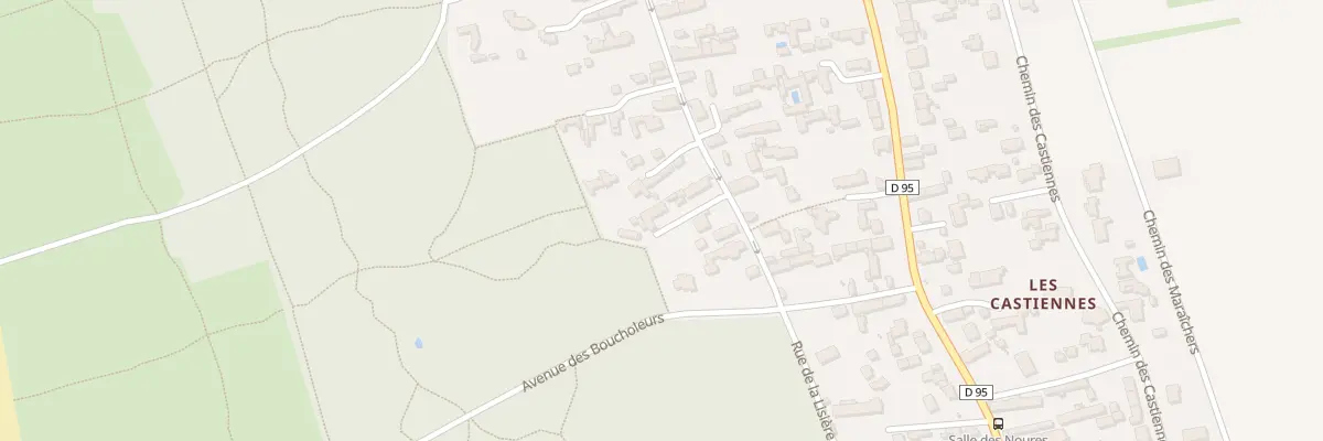 Plan du 144 Rue de la Frandière à Barbâtre