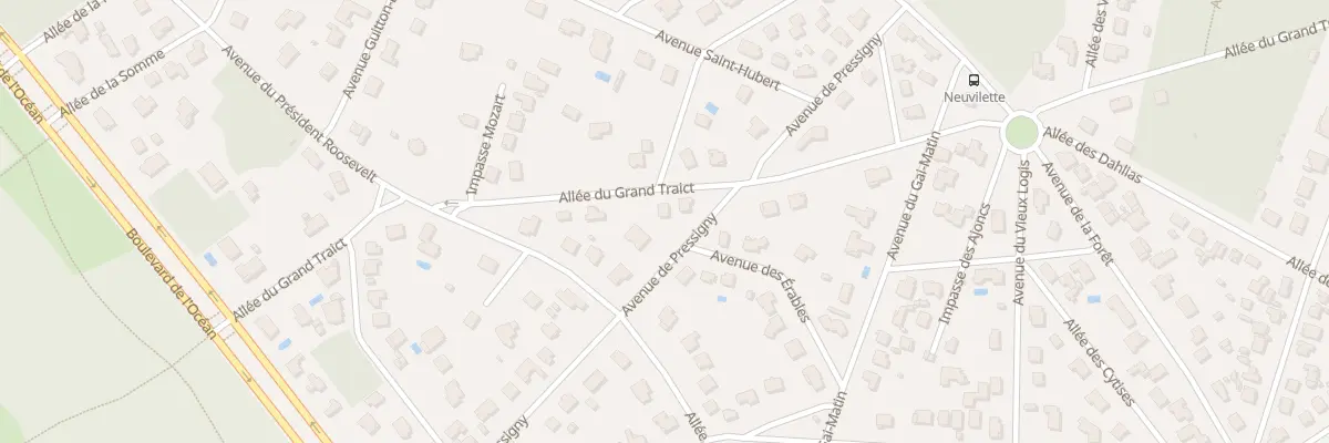 Plan du 18 All du Grand Traict à Saint-Brevin-les-Pins