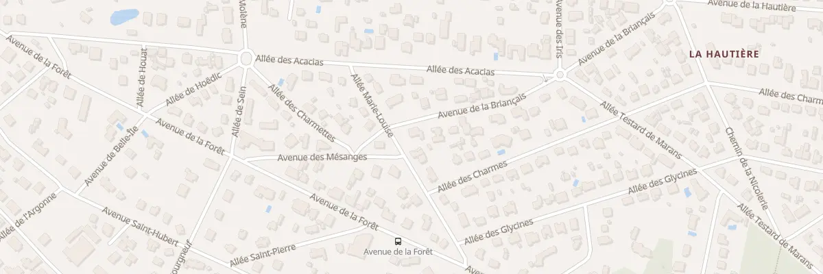 Plan du 4 Av de la Briançais à Saint-Brevin-les-Pins
