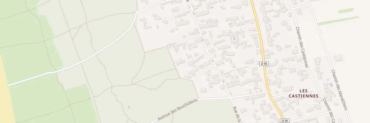 Plan du 130 Rue de la Frandière à Barbâtre