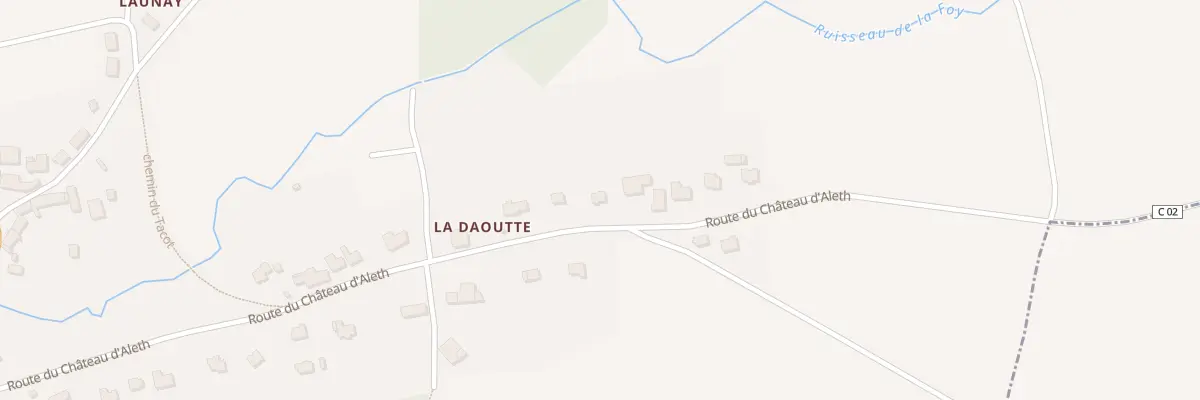 Plan du 15 Rte du Chateau d’Aleth à Beignon