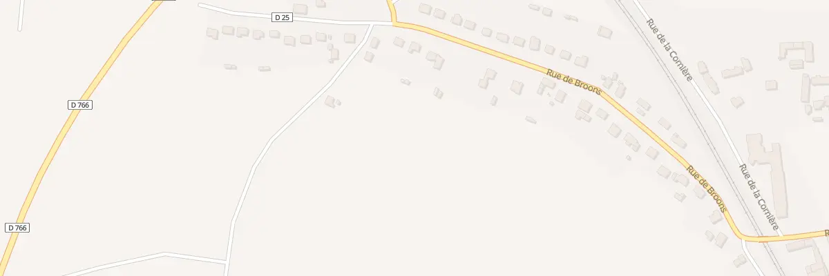 Plan du 75T Rue de Broons à Caulnes