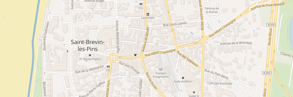 Plan du 16B Av Brizeux à Saint-Brevin-les-Pins