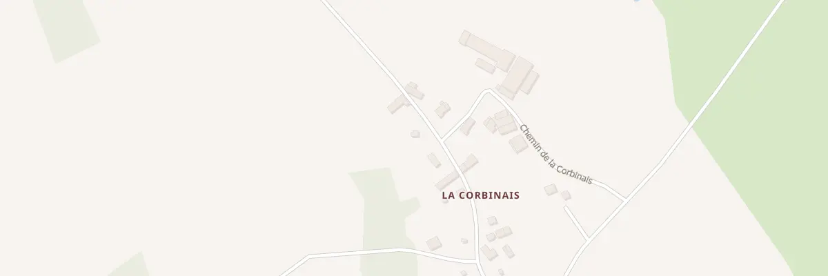 Plan du 5090 La Corbinais à Monteneuf