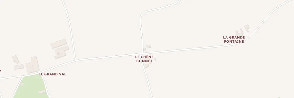 Plan du 5021 Le Chene Bonnet au Crouais
