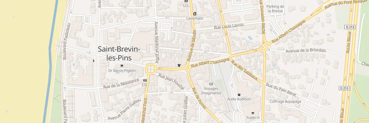 Plan du 272 Av de Mindin à Saint-Brevin-les-Pins