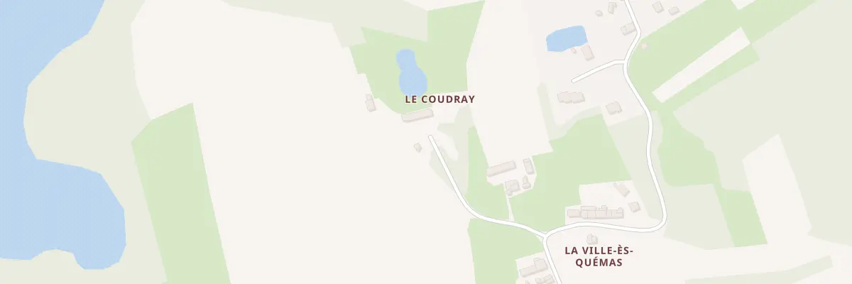 Plan du 5018 La Ville Quemereuc à Trébédan