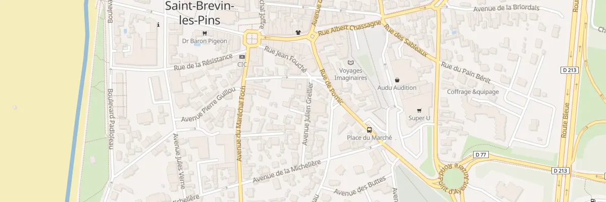 Plan du 4 Av Julien Grellier à Saint-Brevin-les-Pins