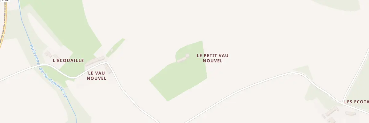 Plan du 5263 Le Petit Vau Nouvel à Languenan