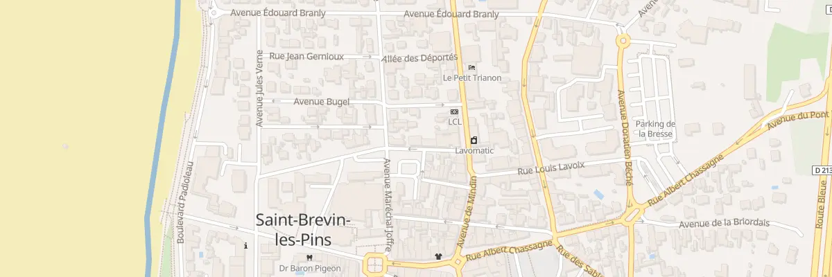 Plan du 23 Av Jules Ferry à Saint-Brevin-les-Pins