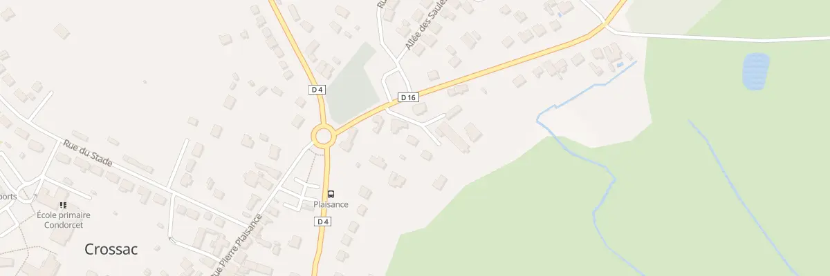 Plan du 4 Rue du Bois Hoël à Crossac