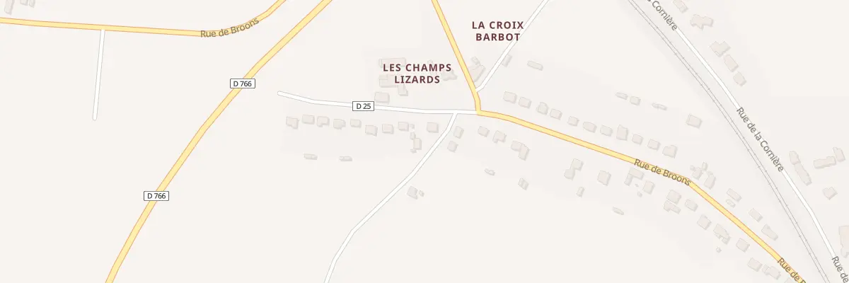 Plan du 77B Rue de Broons à Caulnes