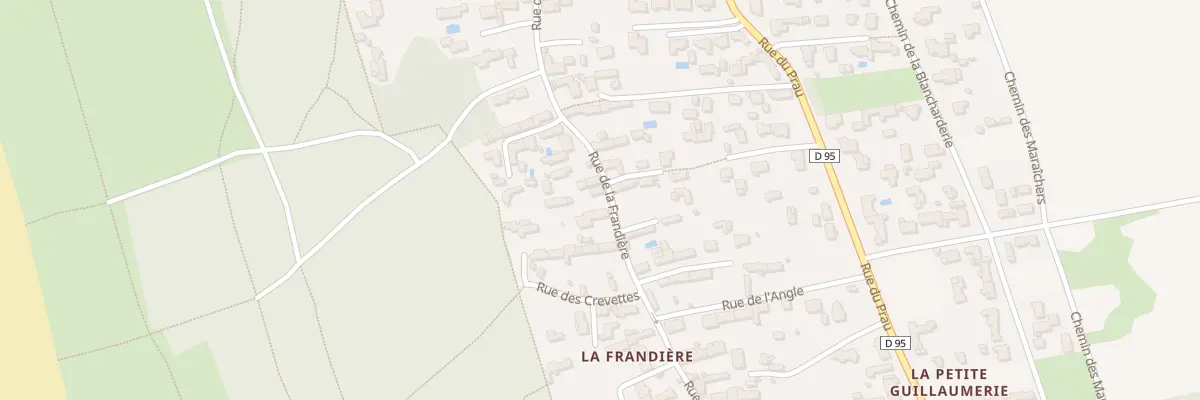 Plan du 58 Rue de la Frandière à Barbâtre