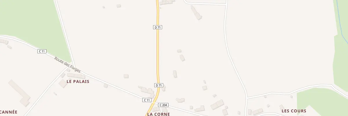 Plan du 6112 Le Cannee à Paimpont