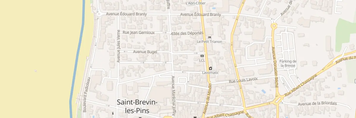 Plan du 125 Av Marechal Joffre à Saint-Brevin-les-Pins