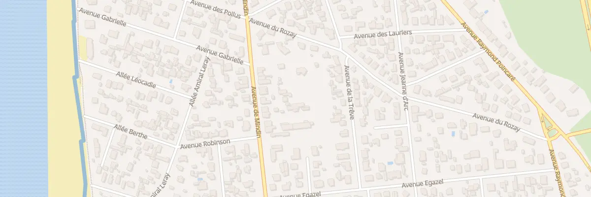 Plan du 89 Av de Mindin à Saint-Brevin-les-Pins