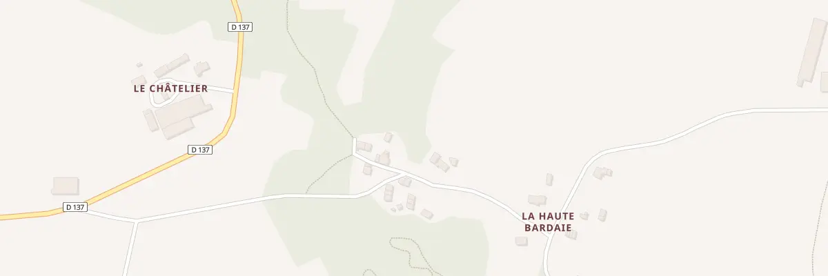 Plan du 5671 La Corblaie à La Gacilly