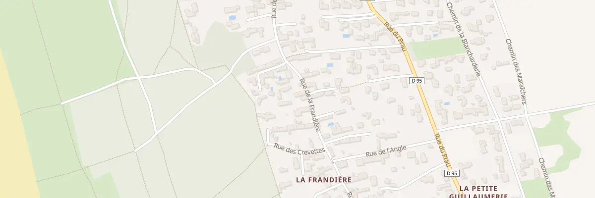 Plan du 56 Rue de la Frandière à Barbâtre