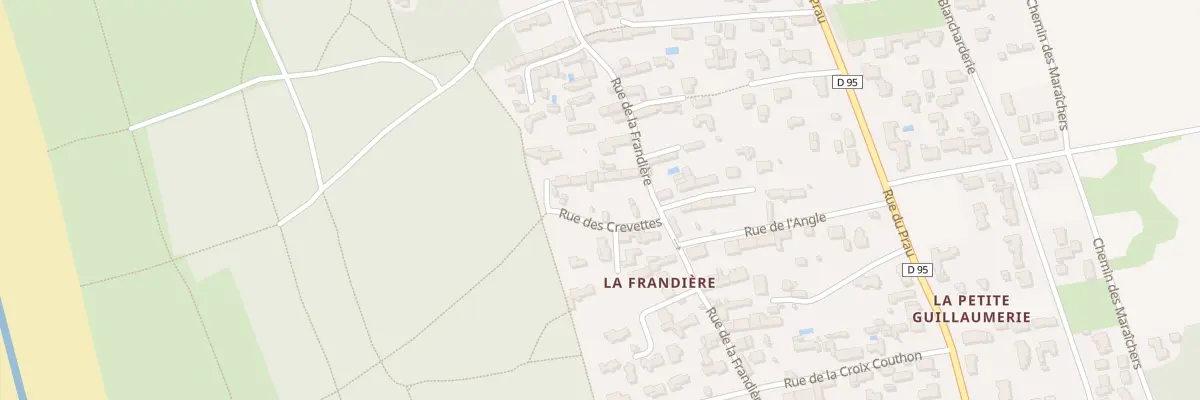 Plan du 6 Rue des Crevettes à Barbâtre