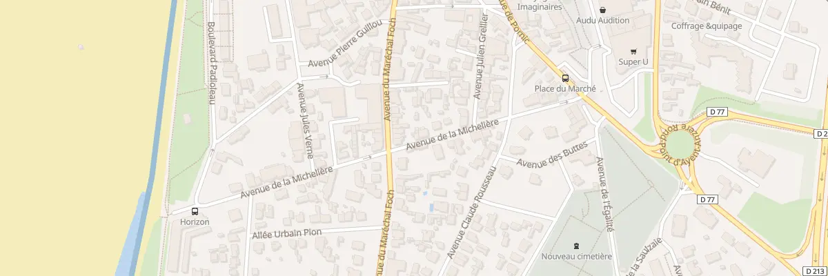 Plan du 27 Av de la Michelière à Saint-Brevin-les-Pins
