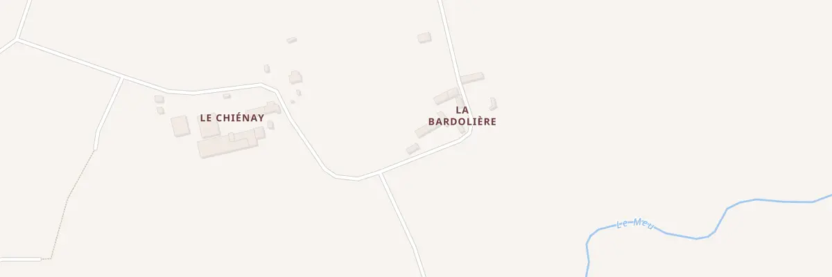 Plan du 5243 La Bardollière à Muel