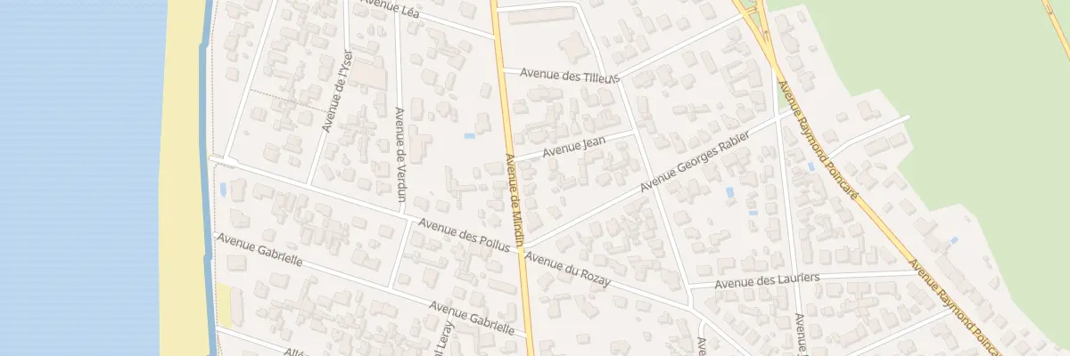 Plan du 69 Av de Mindin à Saint-Brevin-les-Pins