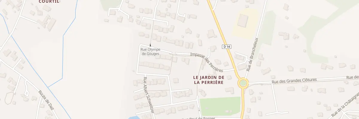 Plan du 159 Imp des Perrières à Allaire