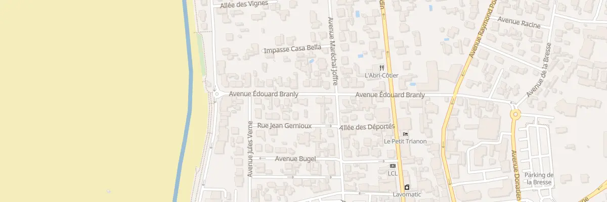 Plan du 16 Av Edouard Branly à Saint-Brevin-les-Pins