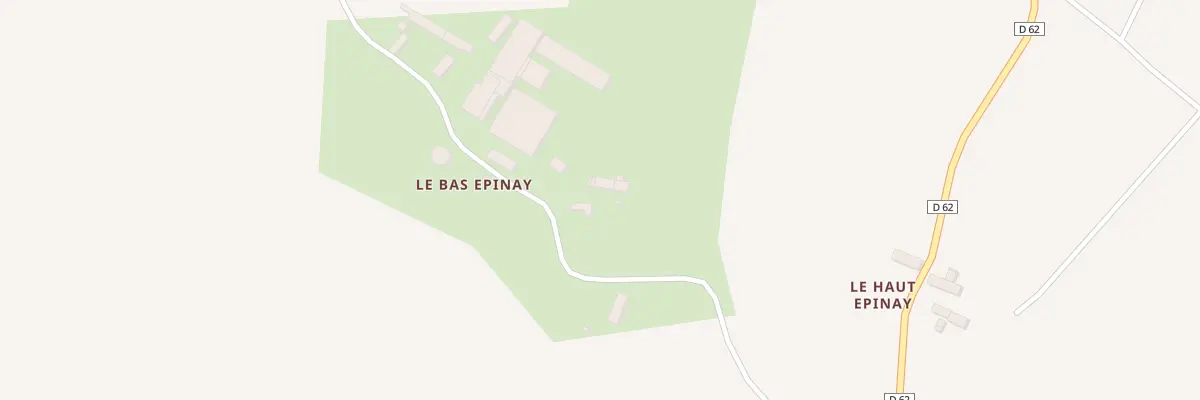 Plan du 23 Le Bas Epinay à Caulnes