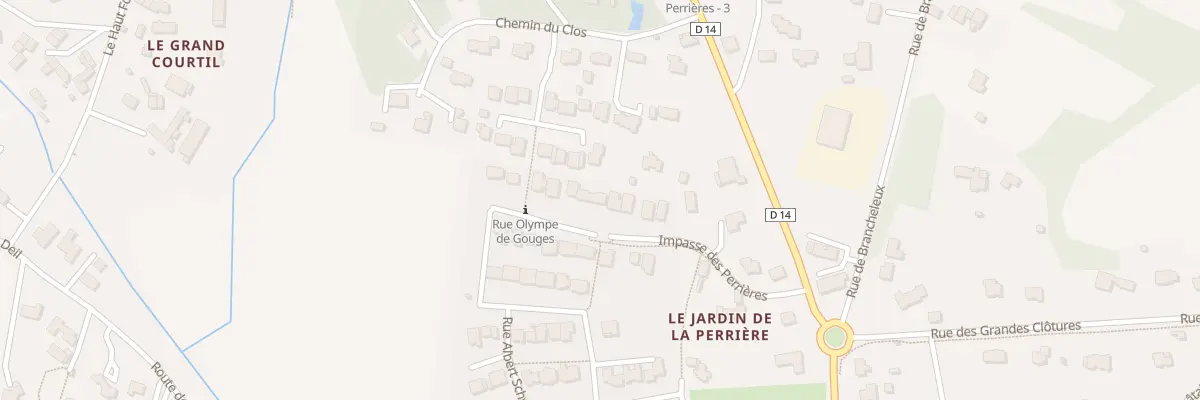 Plan du 50 Rue de la Bande du Moulin à Allaire