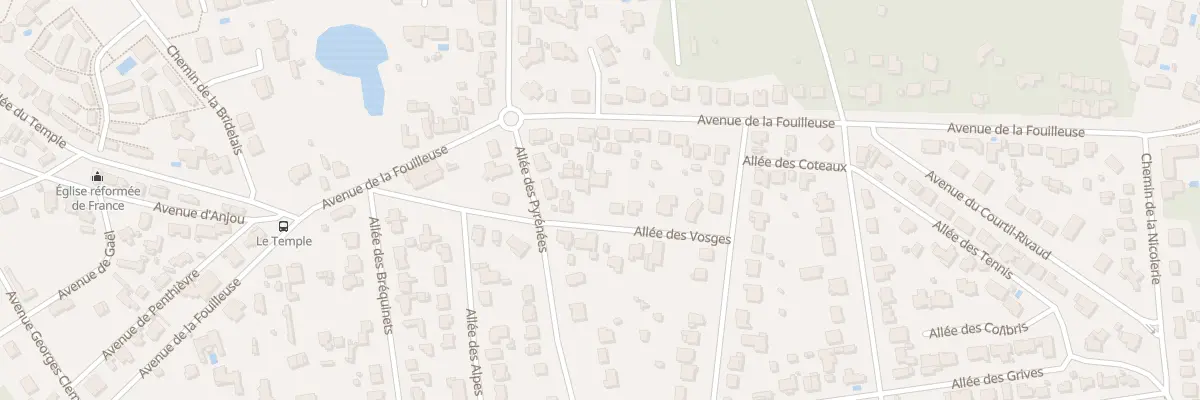 Plan du 19 All des Vosges à Saint-Brevin-les-Pins