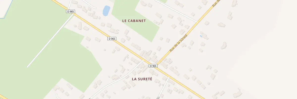 Plan du 11 Rue du Pont-Saillant-La Surete à Missillac