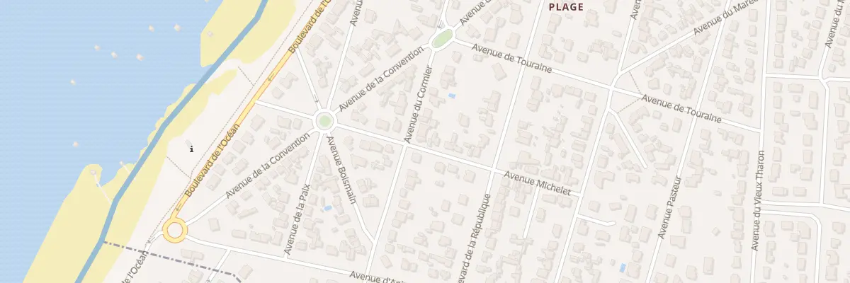 Plan du 7 Av Michelet à Saint-Michel-Chef-Chef