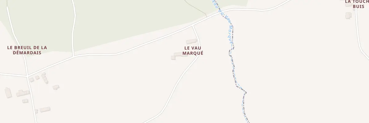 Plan du 5073 Le Veau Marque à Porcaro