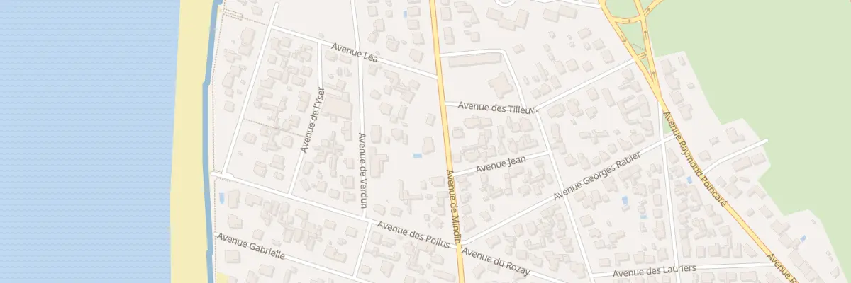 Plan du 68 Av de Mindin à Saint-Brevin-les-Pins