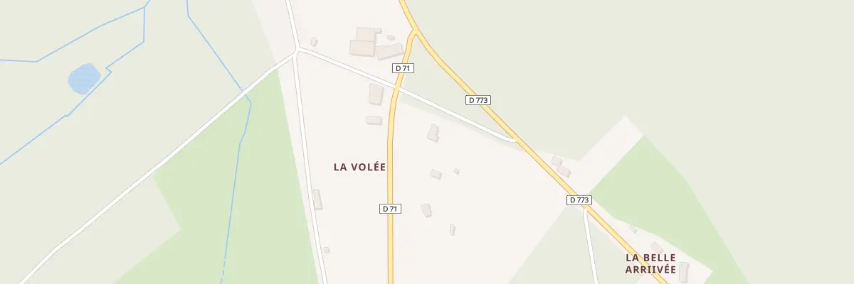 Plan du 5780 La Volée à Paimpont