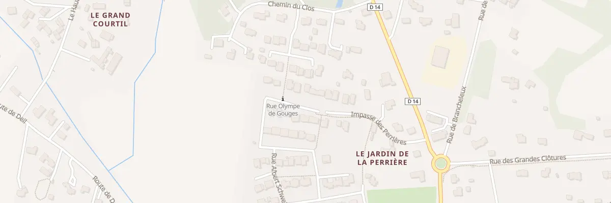 Plan du 74 Rue de la Bande du Moulin à Allaire