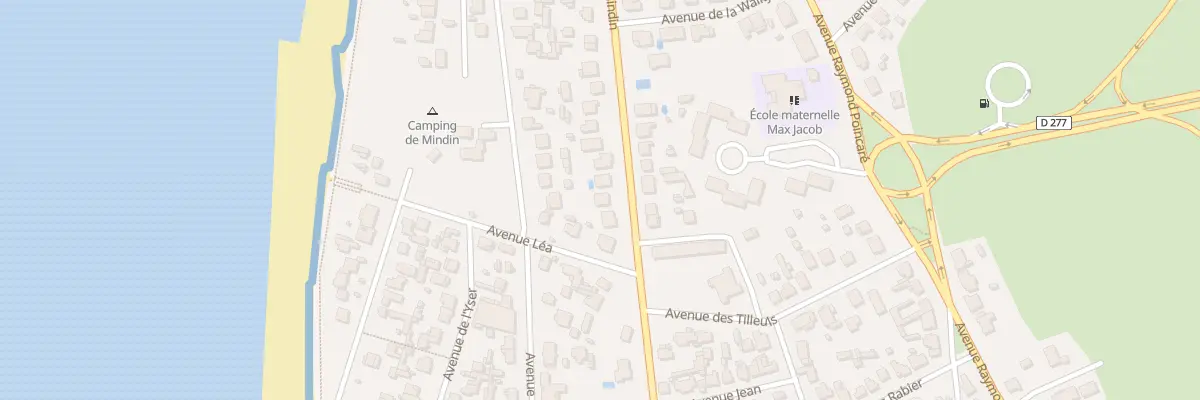Plan du 52 Av de Mindin à Saint-Brevin-les-Pins